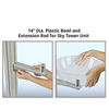 Azar Displays 12" Bowl Display W/ Extension Arm for Sky Tower Unit 300257